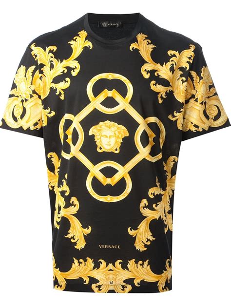 t shirt uomo versace ebay|versace long sleeve t shirts.